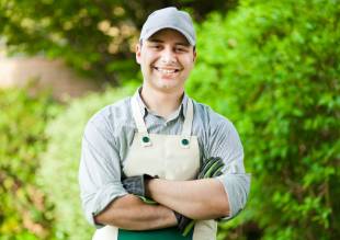 Gardener portrait